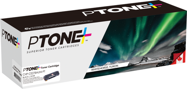 Ptone® – Cartouche toner 78A noire rendement standard (CE278A) – Qualité Supérieur. - S.O.S Cartouches inc.