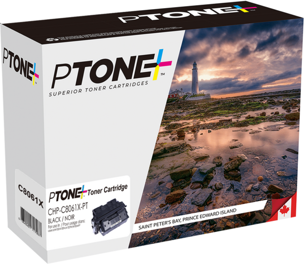 Ptone® – Cartouche toner 61X noire rendement élevé (C8061X) – Qualité Supérieur. - S.O.S Cartouches inc.