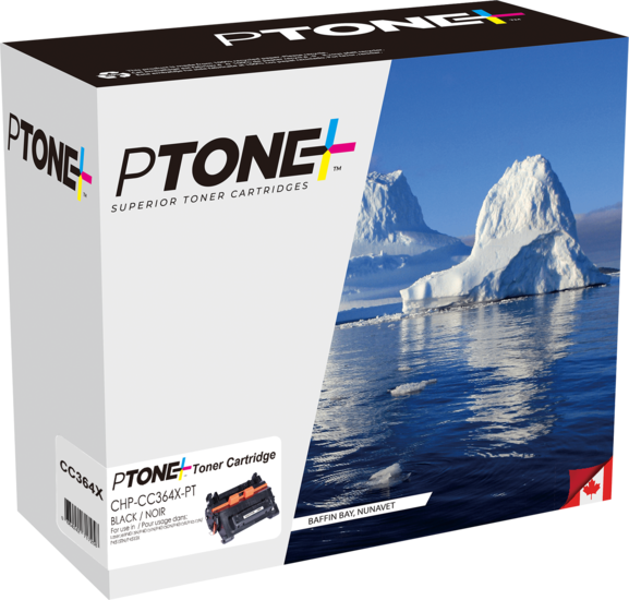 Ptone® – Cartouche toner 64X noire rendement élevé (CC364X) – Qualité Supérieur. - S.O.S Cartouches inc.