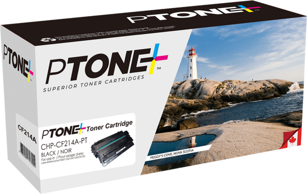 Ptone® – Cartouche toner 14A noire rendement standard (CF214A) – Qualité Supérieur. - S.O.S Cartouches inc.