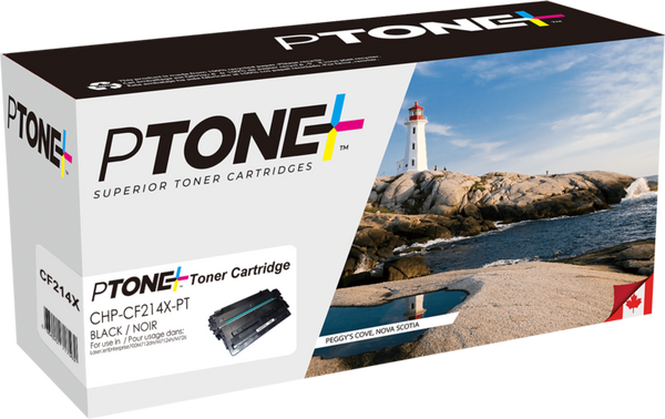 Ptone® – Cartouche toner 14X noire rendement élevé (CF214X) – Qualité Supérieur. - S.O.S Cartouches inc.