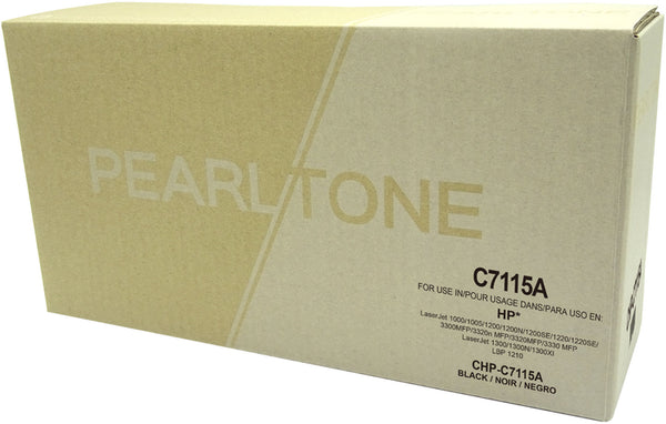 Pearltone® – Cartouche toner 15A noire rendement standard (C7115A) – Modèle économique. - S.O.S Cartouches inc.