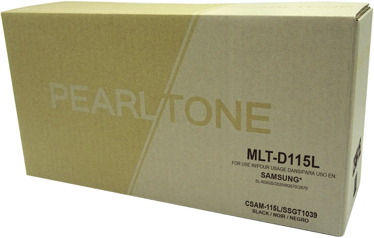 Pearltone® – Cartouche toner MLT-D115L noire rendement élevé (MLTD115L) – Modèle économique. - S.O.S Cartouches inc.