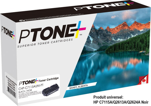 Ptone® – Cartouche toner 13A noire rendement standard (Q2613A) – Qualité Supérieur. - S.O.S Cartouches inc.